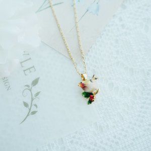 Bill skinner robin bird necklace